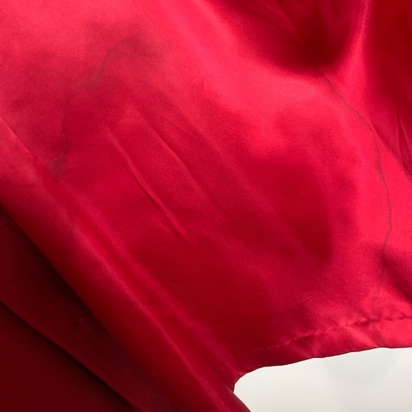 Pendleton Womens Wool Blend dress Coat size 8 red Button Front - Picture 5 of 6